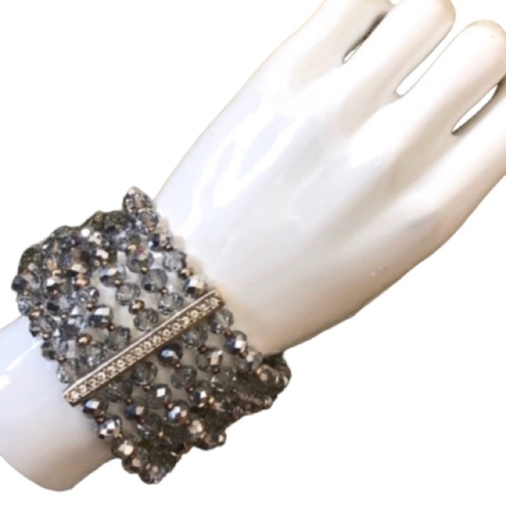 6 Strand Beaded Bracelet